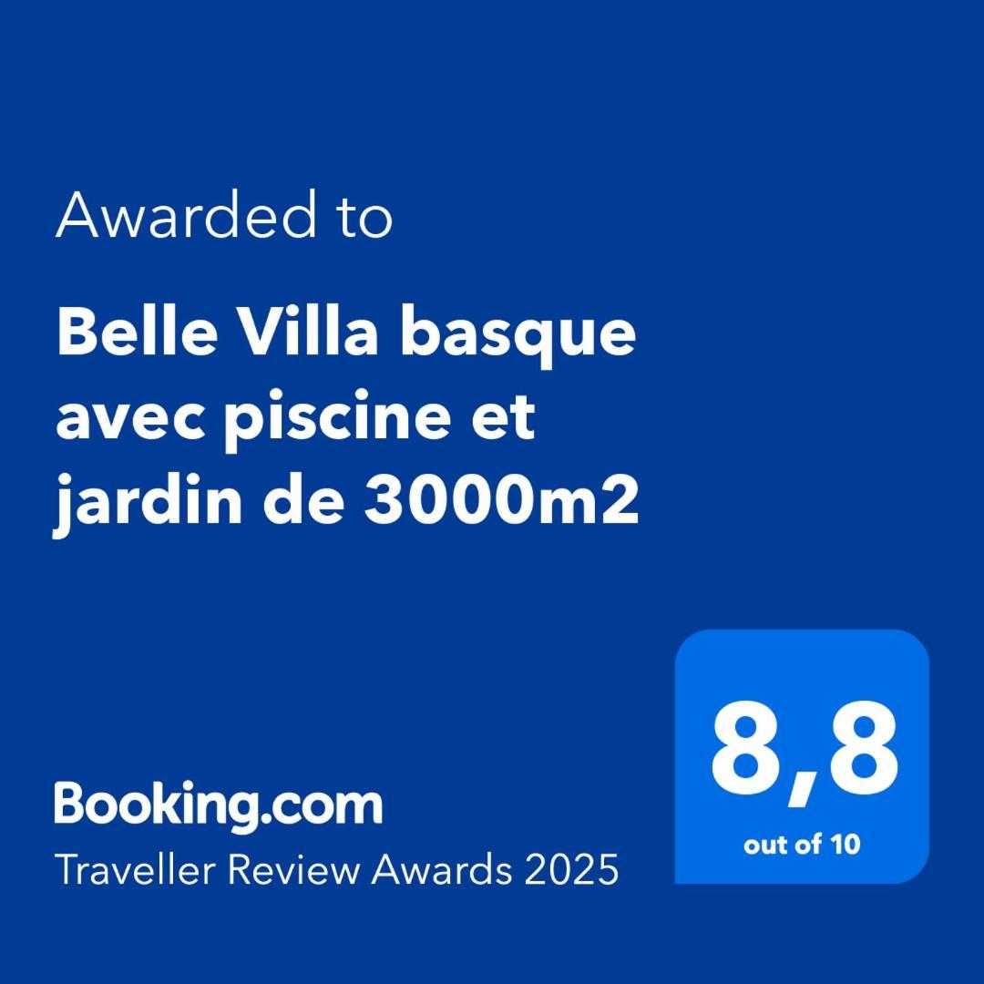 Belle Villa Basque Avec Piscine Et Jardin De 3000M2 Saint-Jean-de-Luz Ngoại thất bức ảnh